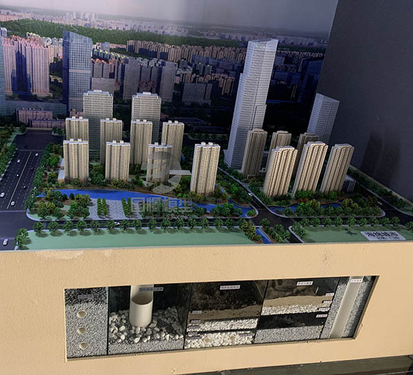 新乐市建筑模型